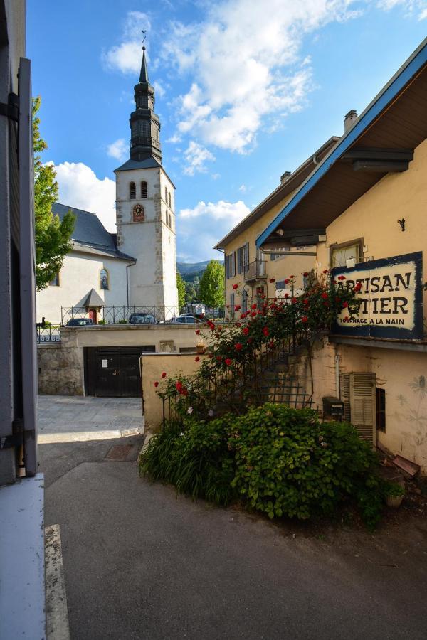 Charmant 2 pièces cosy au cœur de Saint-Gervais Extérieur photo